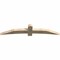 Ekena Millwork Bellingham Rough Sawn Timber Gable Bracket, Douglas Fir, 84"W x 17"H x 4"D x 6"F, 5/12 Pitch GBW084X17X0406BEL00RDF - alternate 4